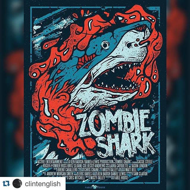 Zombie Shark Movie Poster